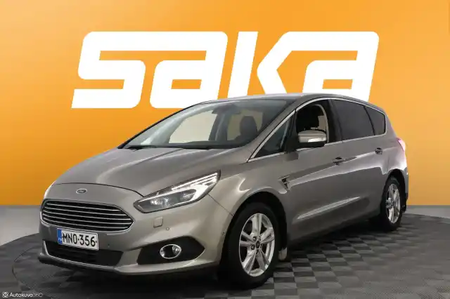 Harmaa Tila-auto, Ford S-Max – MNO-356