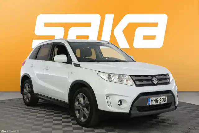 Valkoinen Maastoauto, Suzuki Vitara – MNR-208