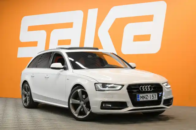 Valkoinen Farmari, Audi A4 – MNZ-157