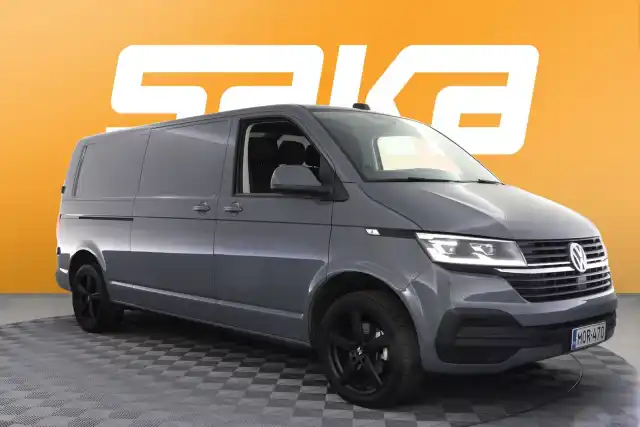 Harmaa Pakettiauto, Volkswagen Transporter – MOR-470