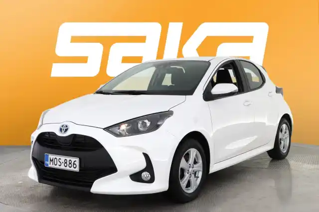 Valkoinen Viistoperä, Toyota Yaris – MOS-886