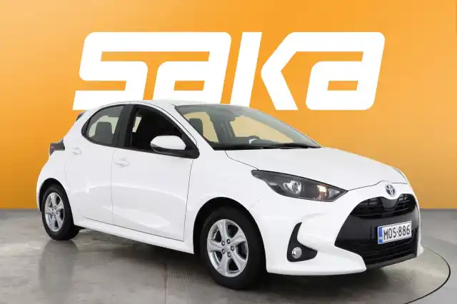 Valkoinen Viistoperä, Toyota Yaris – MOS-886