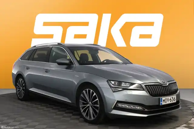 Harmaa Farmari, Skoda Superb – MOV-636