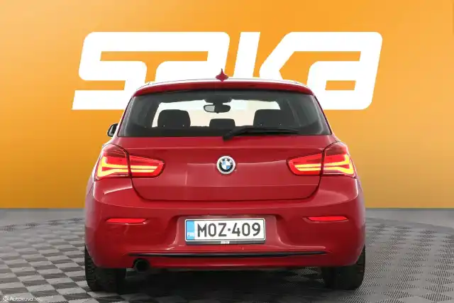 Punainen Viistoperä, BMW 118 – MOZ-409