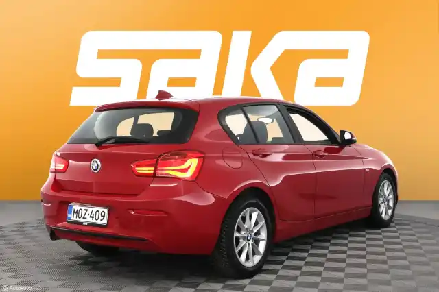 Punainen Viistoperä, BMW 118 – MOZ-409