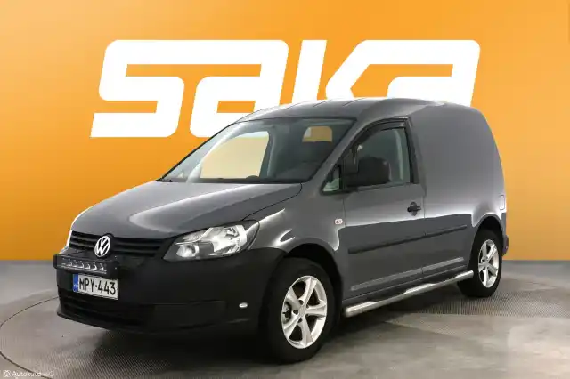 Harmaa Pakettiauto, Volkswagen Caddy – MPY-443