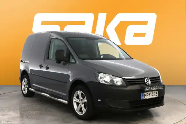 Harmaa Pakettiauto, Volkswagen Caddy – MPY-443