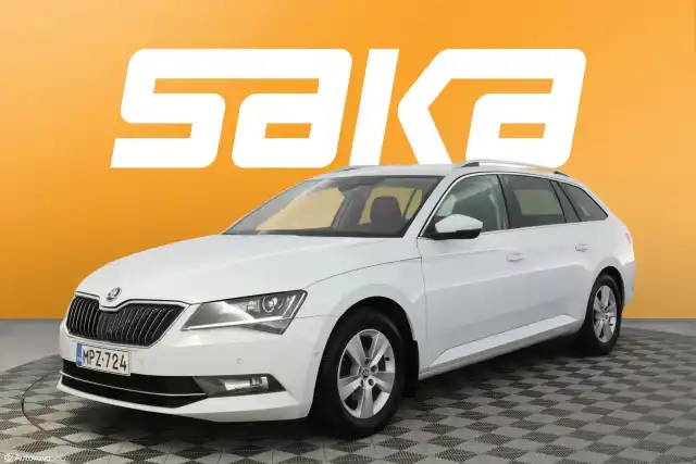 Valkoinen Farmari, Skoda Superb – MPZ-724