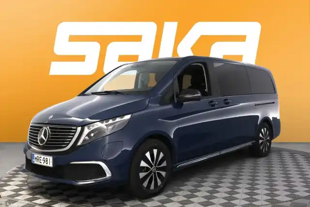 Sininen Tila-auto, Mercedes-Benz EQV – MRE-981