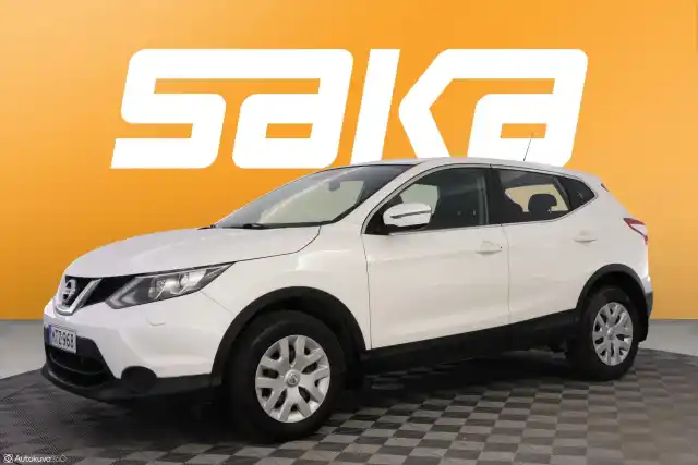 Valkoinen Maastoauto, Nissan Qashqai – MTZ-968