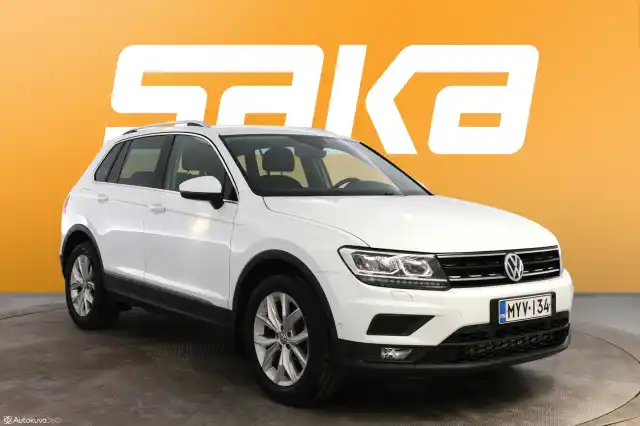 Valkoinen Maastoauto, Volkswagen Tiguan – MYV-134