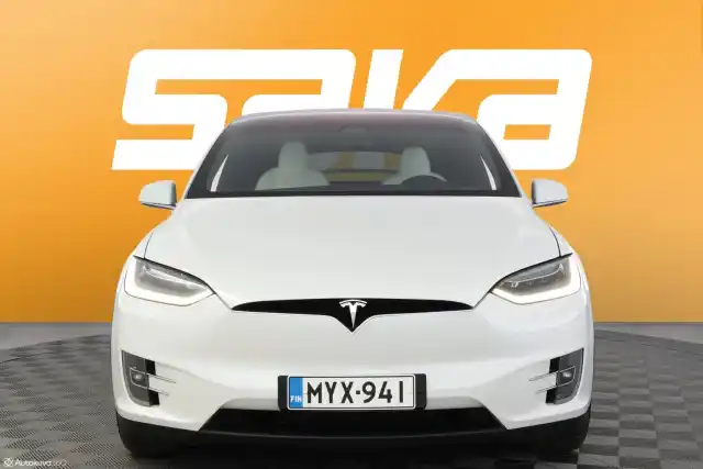 Valkoinen Tila-auto, Tesla Model X – MYX-941