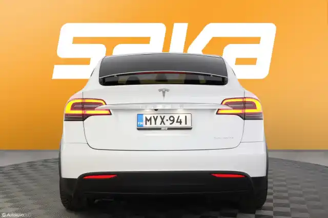 Valkoinen Tila-auto, Tesla Model X – MYX-941