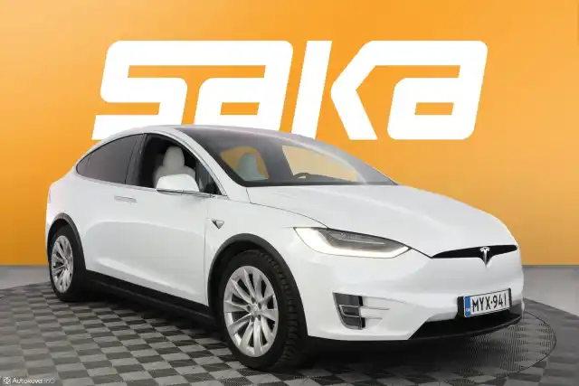 Valkoinen Tila-auto, Tesla Model X – MYX-941