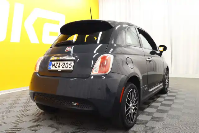 Harmaa Viistoperä, Fiat 500e – MZA-205