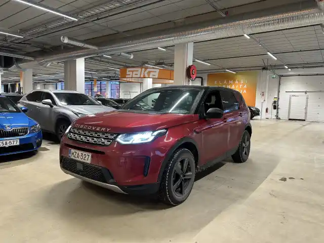 Punainen Maastoauto, Land Rover Discovery Sport – MZA-327