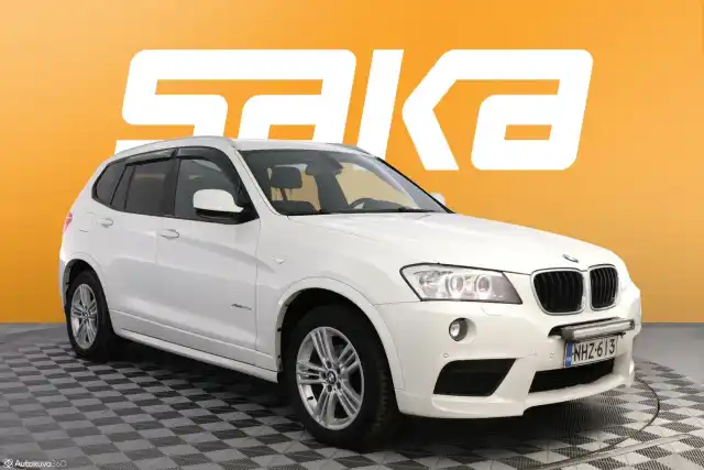 Valkoinen Maastoauto, BMW X3 – NHZ-613