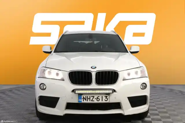Valkoinen Maastoauto, BMW X3 – NHZ-613