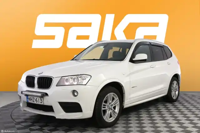 Valkoinen Maastoauto, BMW X3 – NHZ-613