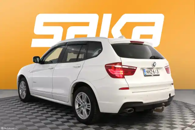 Valkoinen Maastoauto, BMW X3 – NHZ-613