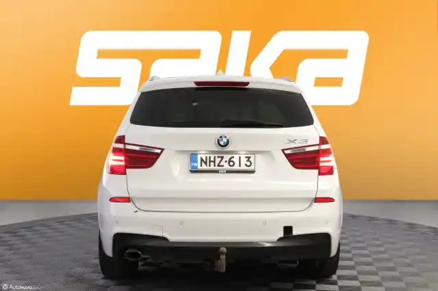 Valkoinen Maastoauto, BMW X3 – NHZ-613