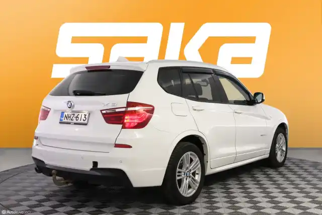 Valkoinen Maastoauto, BMW X3 – NHZ-613