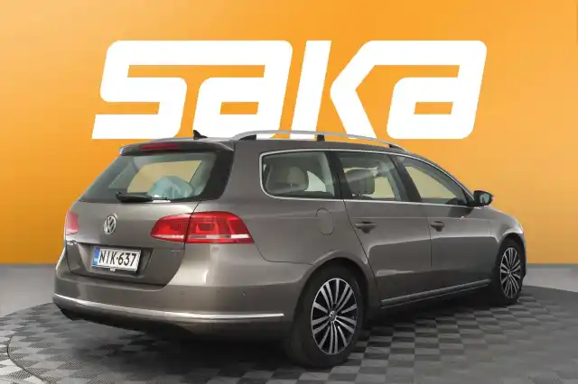Beige Farmari, Volkswagen Passat – NIK-637