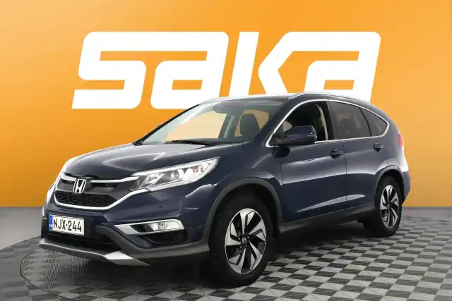 Sininen Maastoauto, Honda CR-V – NJX-244