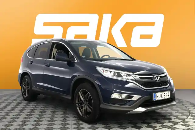 Sininen Maastoauto, Honda CR-V – NJX-244