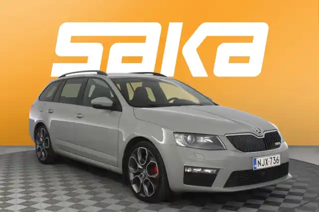 Harmaa Farmari, Skoda Octavia – NJX-736