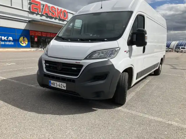 Valkoinen Pakettiauto, Fiat Ducato – NKS-424