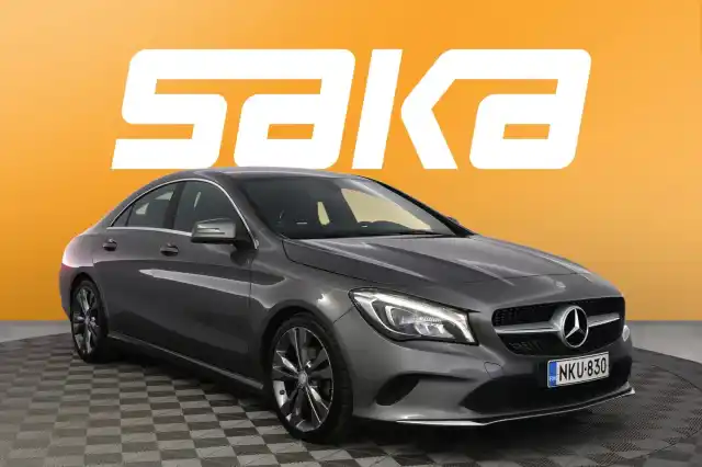 Harmaa Coupe, Mercedes-Benz CLA – NKU-830