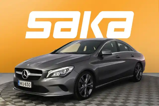 Harmaa Coupe, Mercedes-Benz CLA – NKU-830