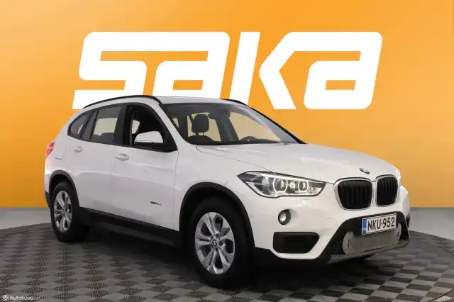 Valkoinen Maastoauto, BMW X1 – NKU-952