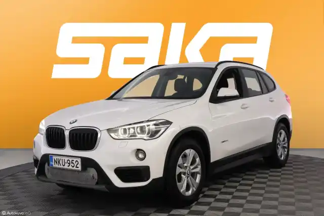 Valkoinen Maastoauto, BMW X1 – NKU-952