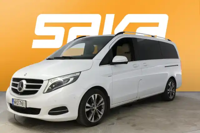 Valkoinen Tila-auto, Mercedes-Benz V – NKZ-761