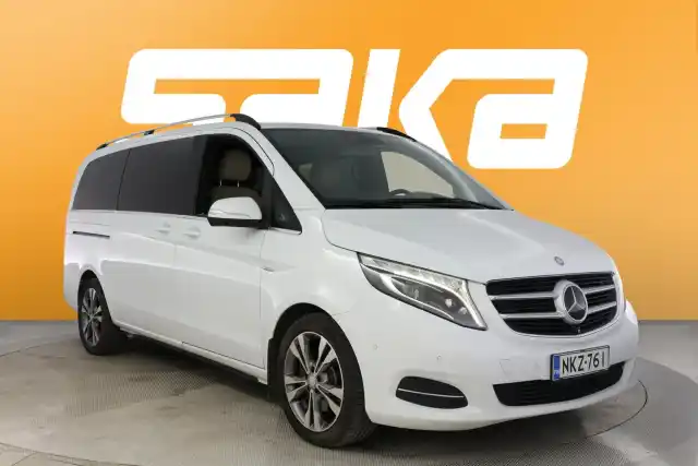 Valkoinen Tila-auto, Mercedes-Benz V – NKZ-761