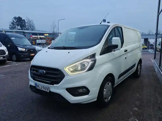 Valkoinen Pakettiauto, Ford Transit Custom – NLJ-769