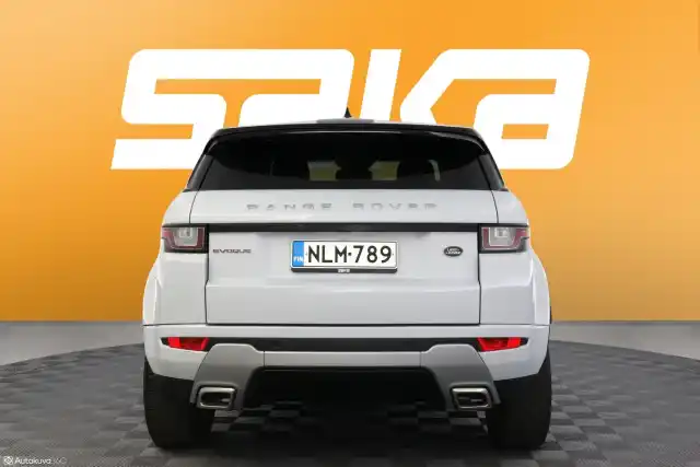 Valkoinen Maastoauto, Land Rover Range Rover Evoque – NLM-789