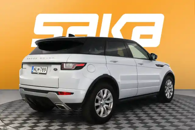 Valkoinen Maastoauto, Land Rover Range Rover Evoque – NLM-789