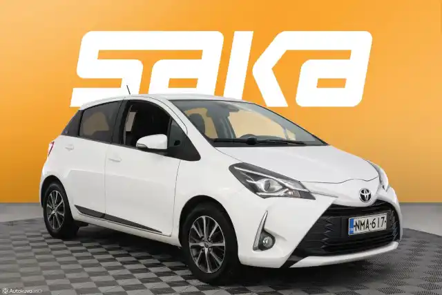 Valkoinen Viistoperä, Toyota Yaris – NMA-617