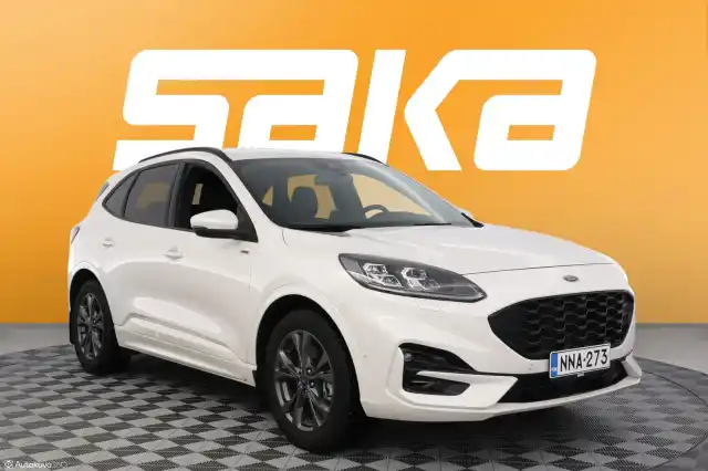 Valkoinen Maastoauto, Ford Kuga – NNA-273