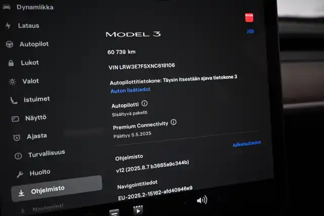 Punainen Sedan, Tesla Model 3 – NNB-598