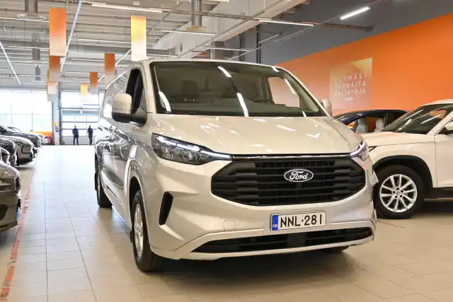 Harmaa Pakettiauto, Ford Transit Custom – NNL-281