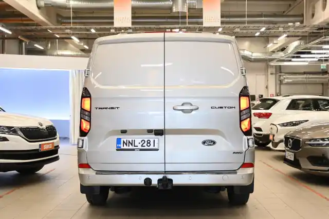 Harmaa Pakettiauto, Ford Transit Custom – NNL-281