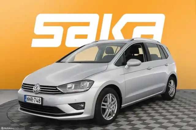 Harmaa Tila-auto, Volkswagen Golf Sportsvan – NNR-748