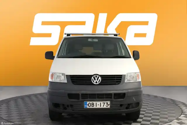 Valkoinen Pakettiauto, Volkswagen Transporter – OBI-173