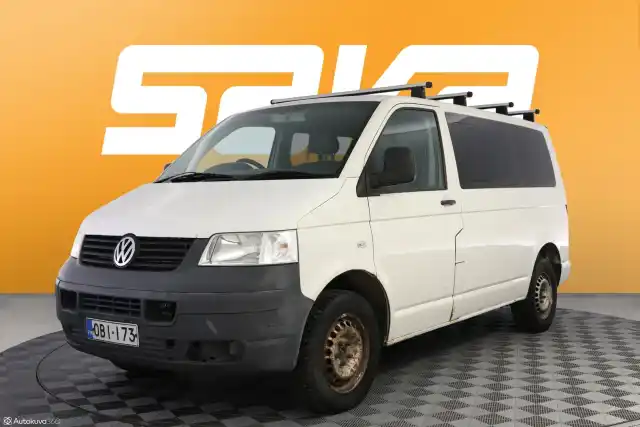 Valkoinen Pakettiauto, Volkswagen Transporter – OBI-173