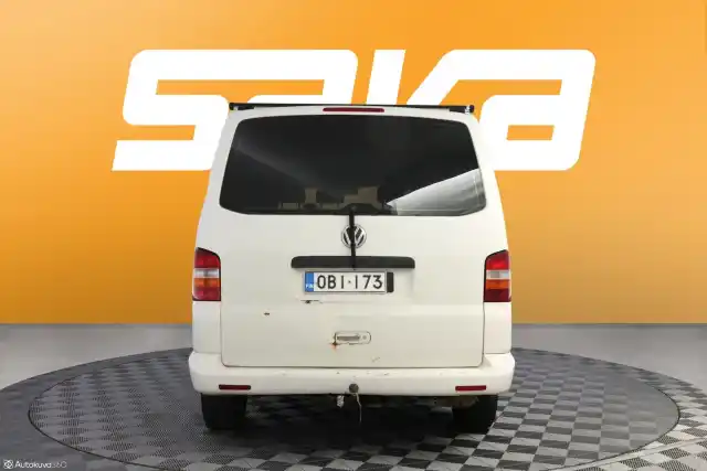 Valkoinen Pakettiauto, Volkswagen Transporter – OBI-173