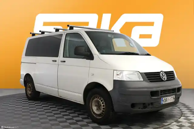 Valkoinen Pakettiauto, Volkswagen Transporter – OBI-173